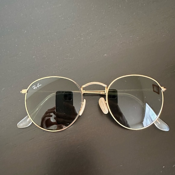 Round metal Ray-Ban sunglasses - Picture 5 of 5